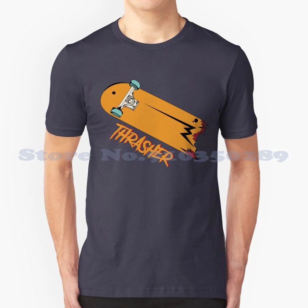 Broken Deck Fashion Vintage Tshirt T Shirts Skate Skater Ska