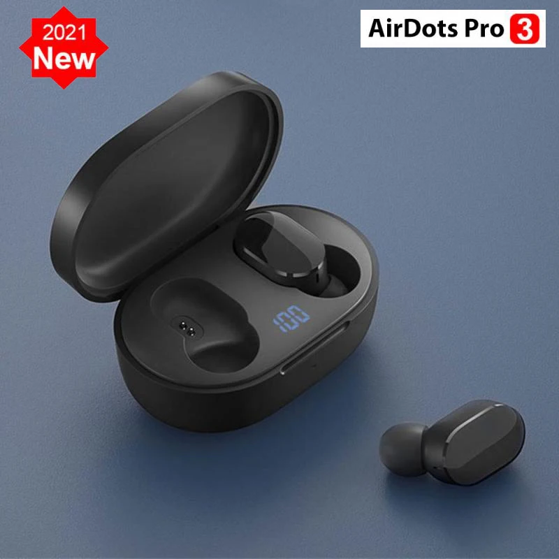 Hot For Xiaomi Redmi AirDots Pro3 TWS Wireless Earphone Bluetooth-compatible 5.2 Stereo Bass With Mic Handsfree Mi True Earbuds |