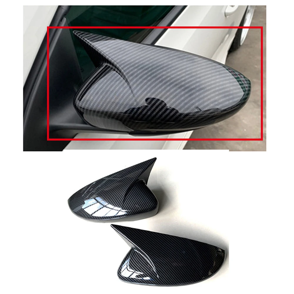 

2 шт., накладки на зеркало заднего вида из углеродного волокна для Volkswagen Shangku CC maiteng Passat beetle 2009-2019