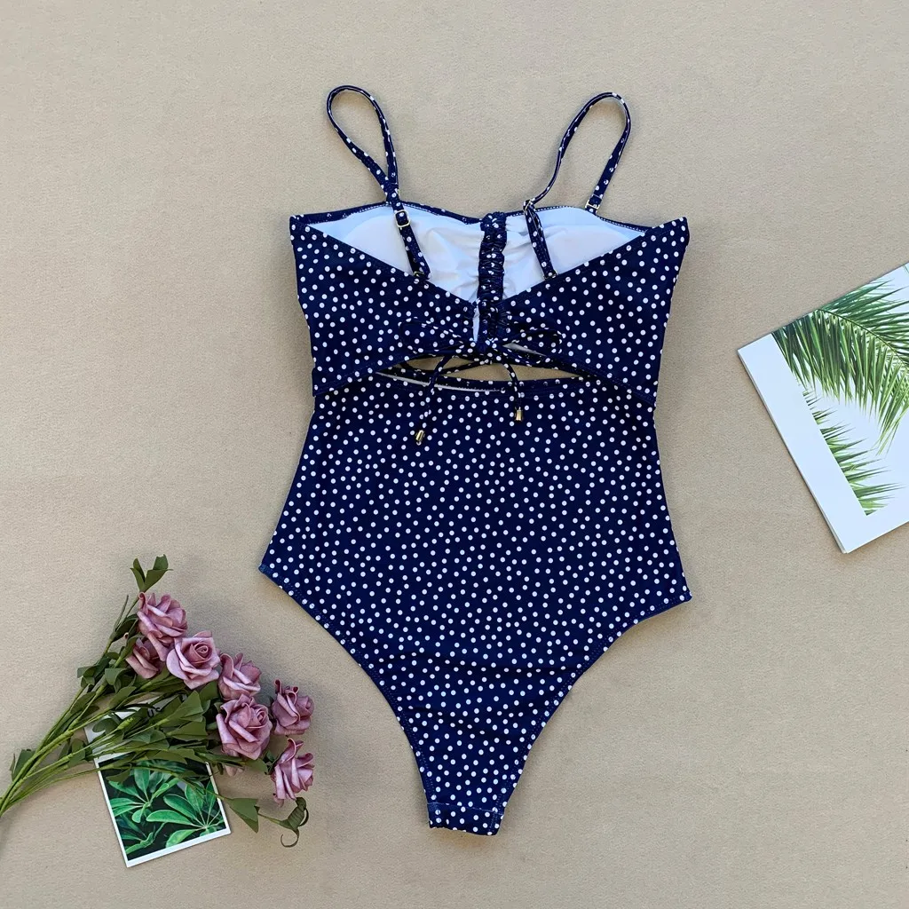 Женский купальник SAGACE пикантный купальный костюм-бандо на бретельках с