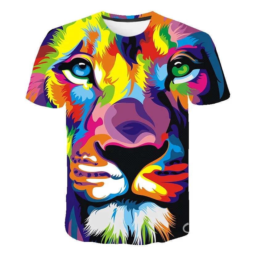 

Summer Men and Women 3D Anime T-shirt Couple Fashion Casual Street O-Neck Sweatshirt Harajuku Animation 2021 Thin Short Sleeve