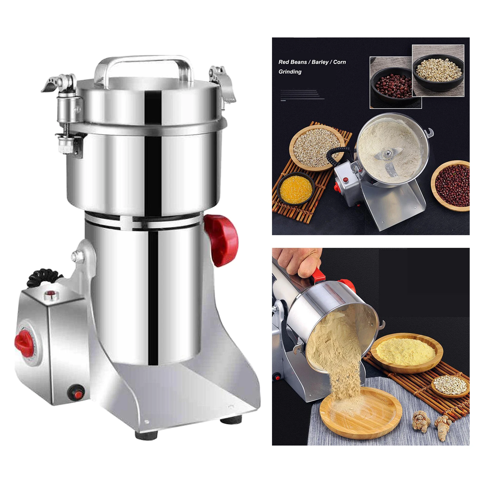 

Stainless Steel Coffee Grinder Machine Electric for Home Office Use