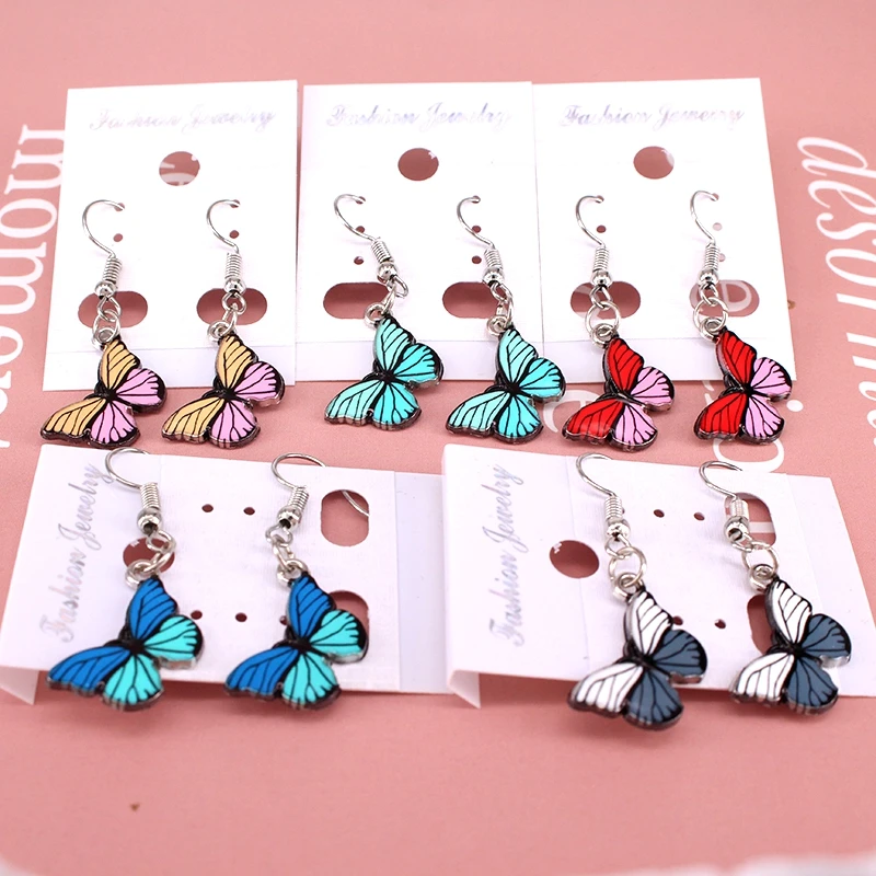 

(5 пар/упак.) в Корейском стиле; Модная обувь с бантиками; Серьги для женщин, ювелирные изделия для Женские туфли; 5 Цветов доступны очаровател...