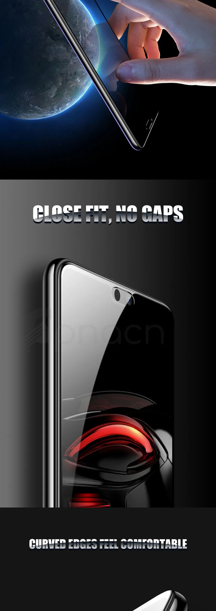 9D Защитное стекло для huawei P20 Pro P20 Lite Plus huawei Nova 3 3E 3i 4 4E 5 5i P Smart закаленное защитное стекло для экрана
