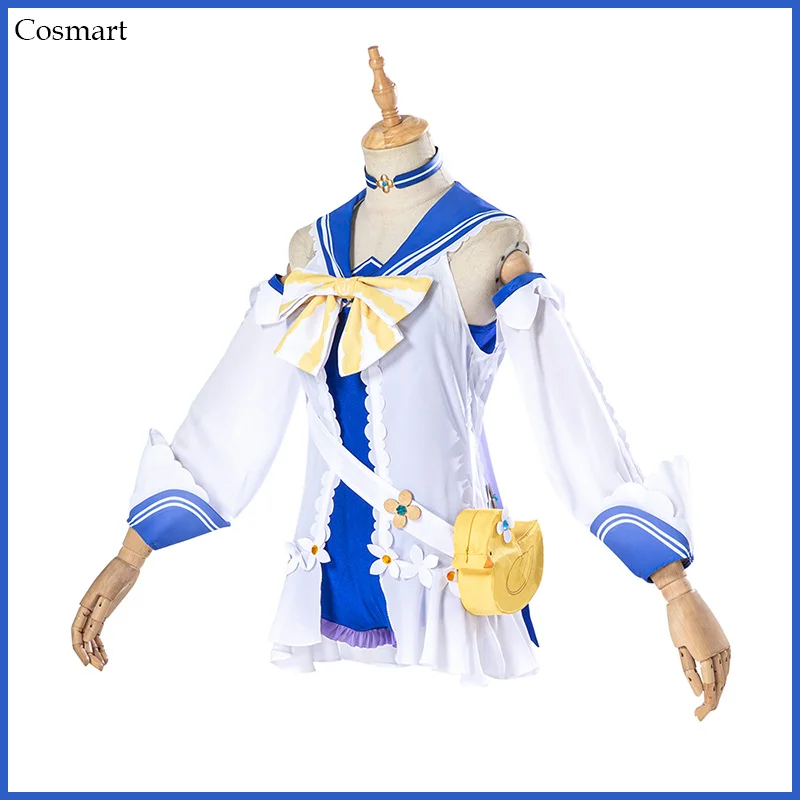

Game Genshin Impact Barbara Shining Concerto Swimsuit Swimwear Dailydress Cosplay Costume Halloween Carnival Party Outfit Women