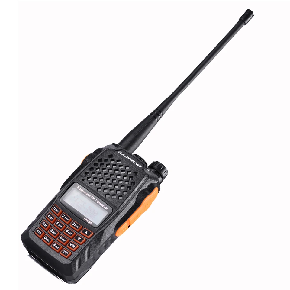 Комплект из 2 предметов новый оригинальный Baofeng UV6R иди и болтай Walkie Talkie “иди