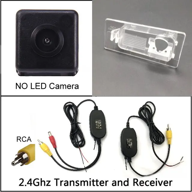 wireless n NO LED Для hyundai Solaris Sedan HCR Автомобильная резервная камера/HD CCD ночное видение Авто обратная парковочная камера заднего вида NTSC PAL - Название цвета: wireless n NO LED