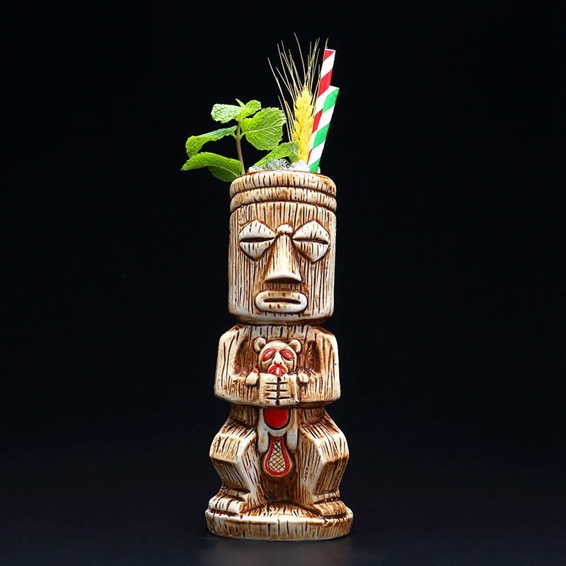 Креативная Гавайская Коктейльная чашка для бара рыцаря индивидуальная тотем