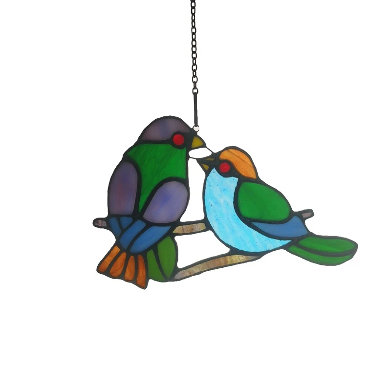 Витражные окна в стиле Тиффани подвесная панель для домашнего декора