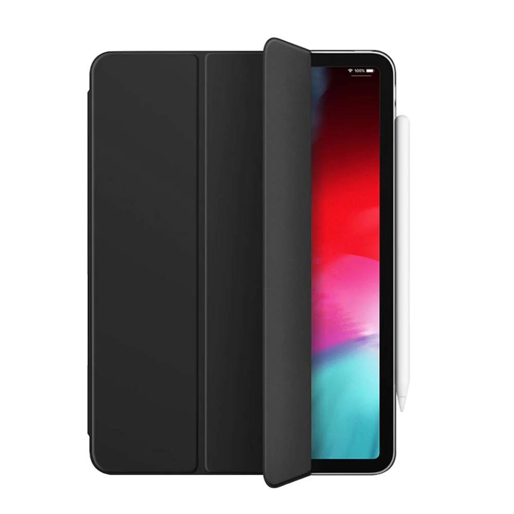 Для Face ID 11 12,9 дюймов iPad Pro, магнитный ультратонкий умный чехол-подставка в виде книжки