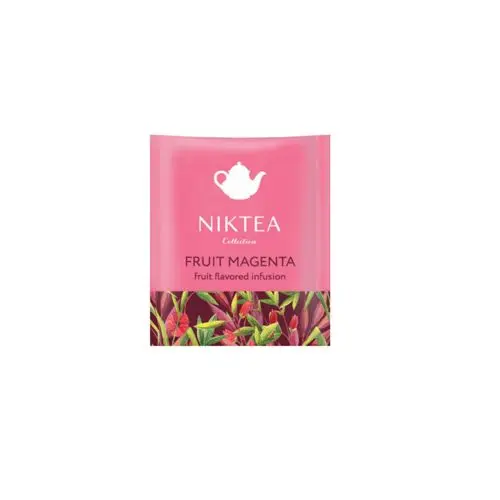Чай фруктовый Niktea Fruit Magenta в пакетиках 25х2г. | Tea