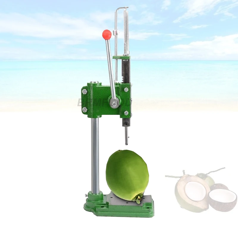 

Manual Coconut Opening Machine Stainless Steel Coconut Tapping Hole Coco Water Juicer Driller Opener Tender Green Punching