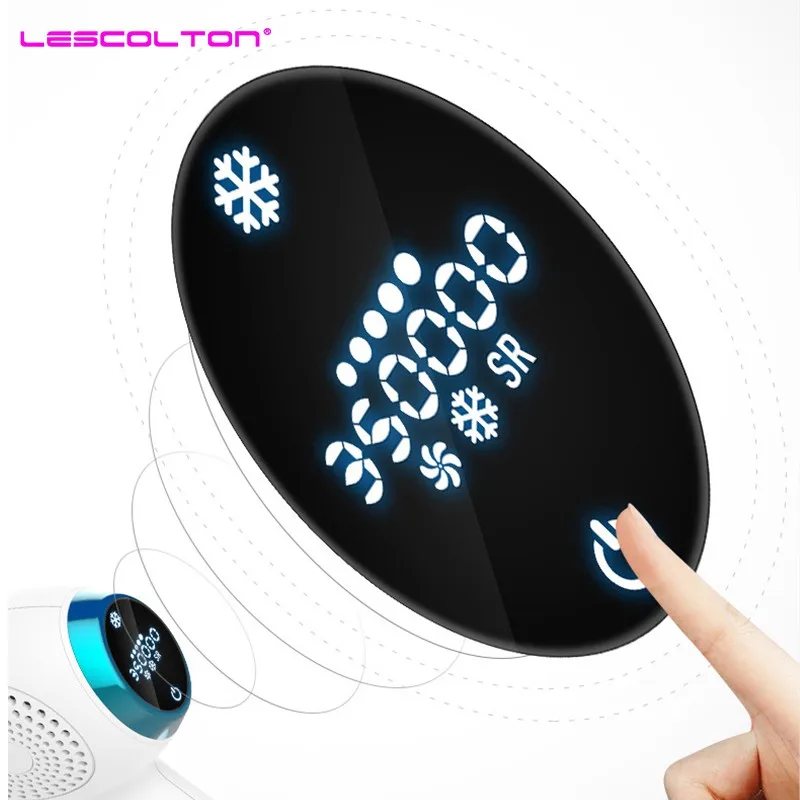 Лазерный эпилятор Lescolton ICE COOL 3 в 1 устройство для перманентного удаления волос с