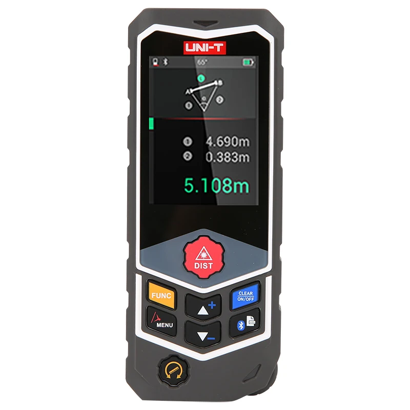 UNI-T Laser Distance Meters Curvature Edition Voice Broadcast Surface Measuring Instrument Bluetooth + APP LM80D PRO LM120D | Инструменты