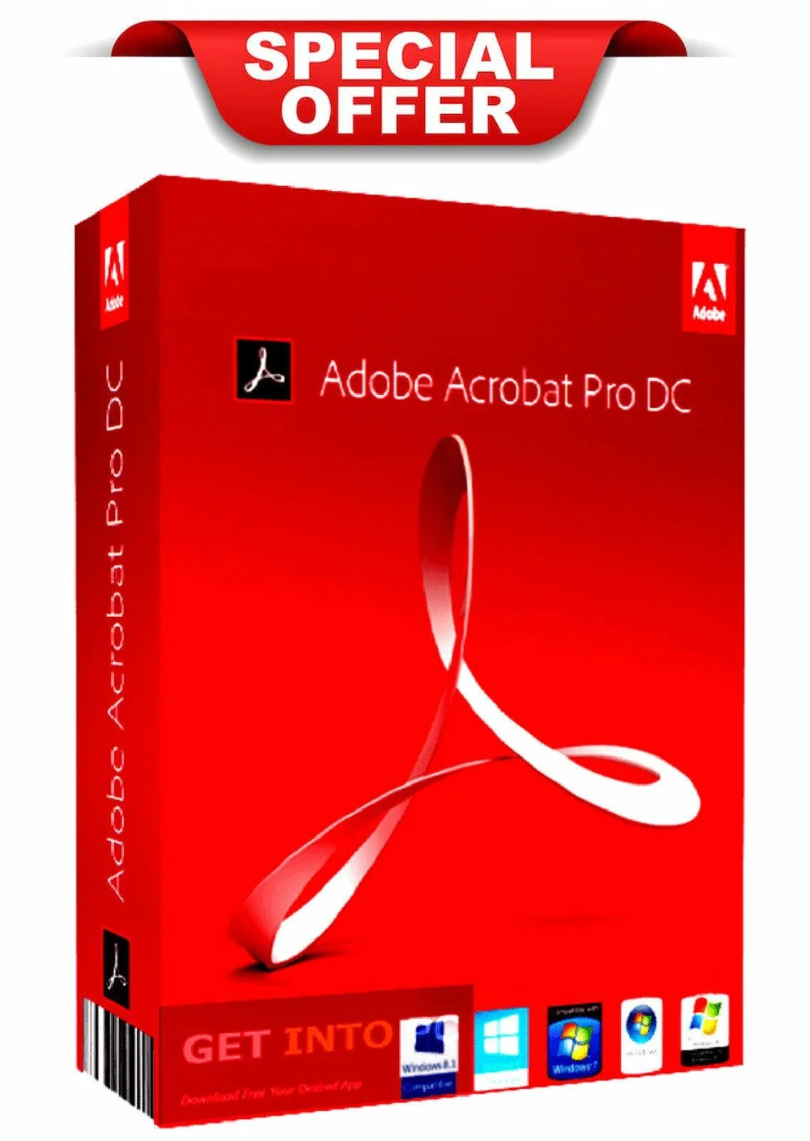 

Acrobat Pro Document Cloud CC 2019 Software Faster And Easier to Use - Buy Now Win/Mac