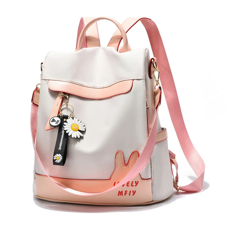 Водонепроницаемый рюкзак из искусственной кожи для женщин школьный ранец