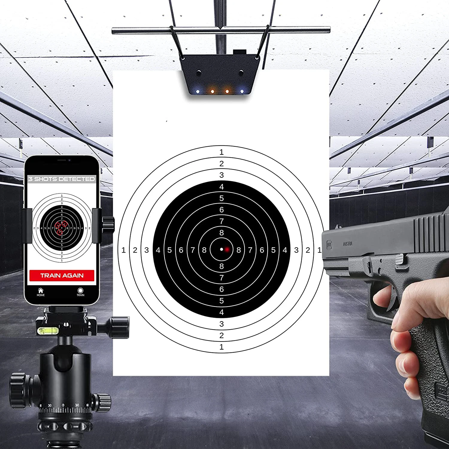 9 мм 380ACP 45ACP Лазерная тренировочная Пуля 9x19 мм. 40s &amp w охотничья стрельба красный