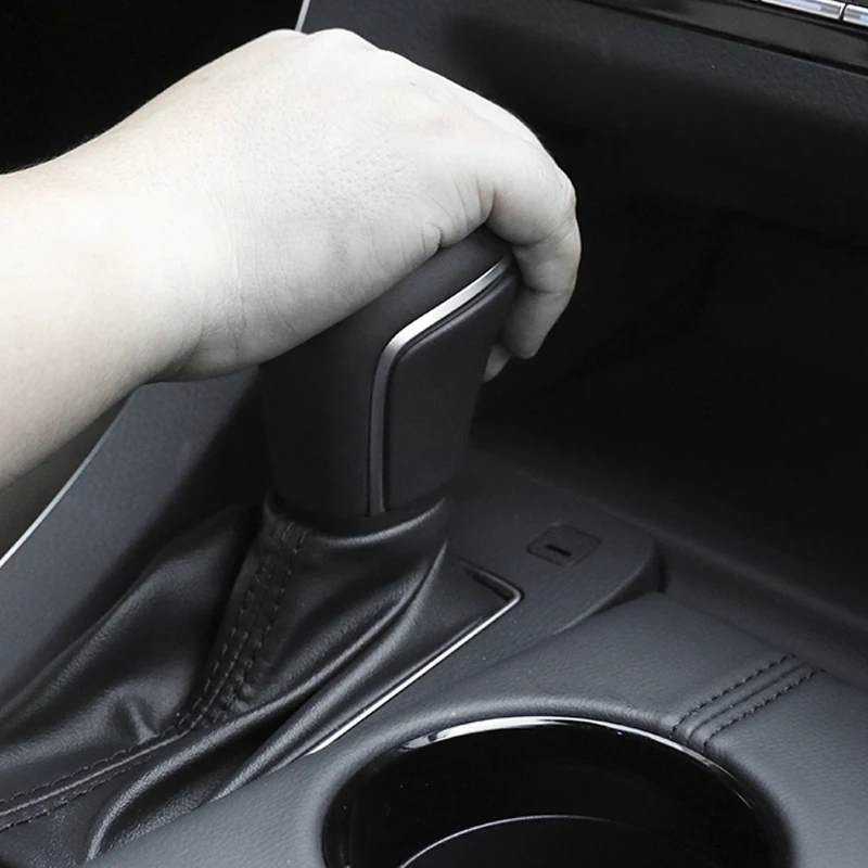 Высококачественный рычаг ручка переключения передач кожаная головка для Toyoto Camry