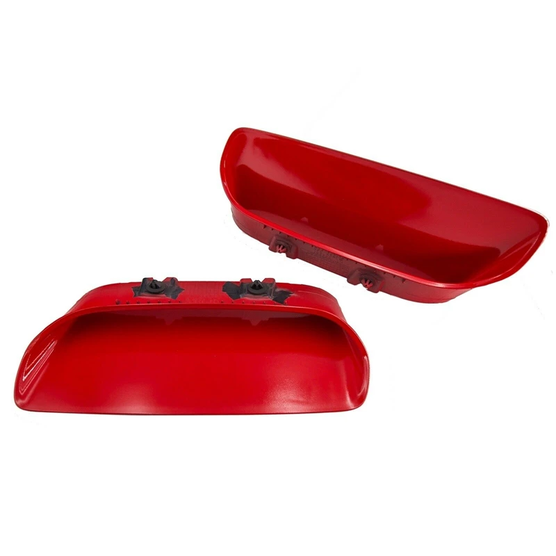

for Dodge Challenger Redeye Hood Bezels Set Hood Bezels Made Left & Right 68378080AD 68378081AD Red