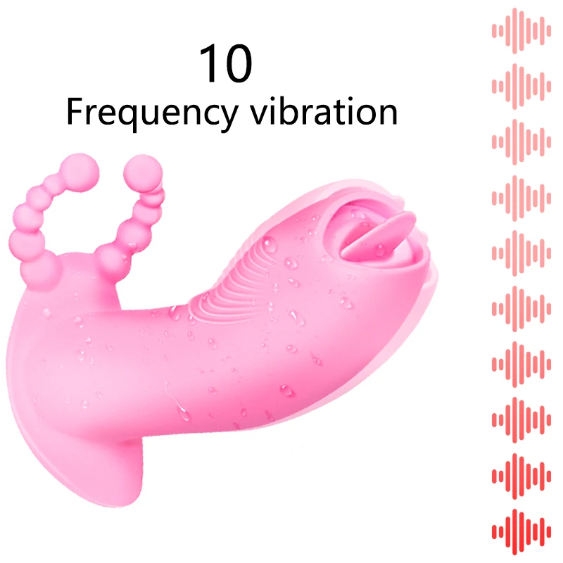 G spot головка с язычком невидимые носки Стимулятор клитора ремешок на