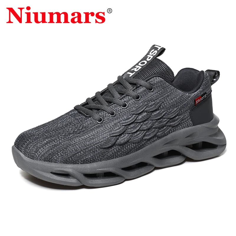

Outdoor Sport Casual Blade Shoes Men Lightweight Damping Mens Running Shoes Sneakers Blade Bottom Shoes Zapatillas Hombre