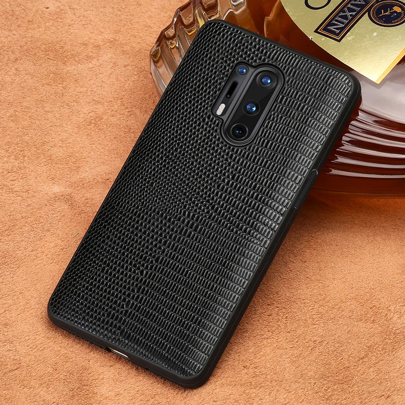Оригинальный кожаный чехол ящерицы для Oneplus 8T 9 Pro 9R 8 Nord 7T 7 6T 5 5T One Plus 360|Бамперы| |