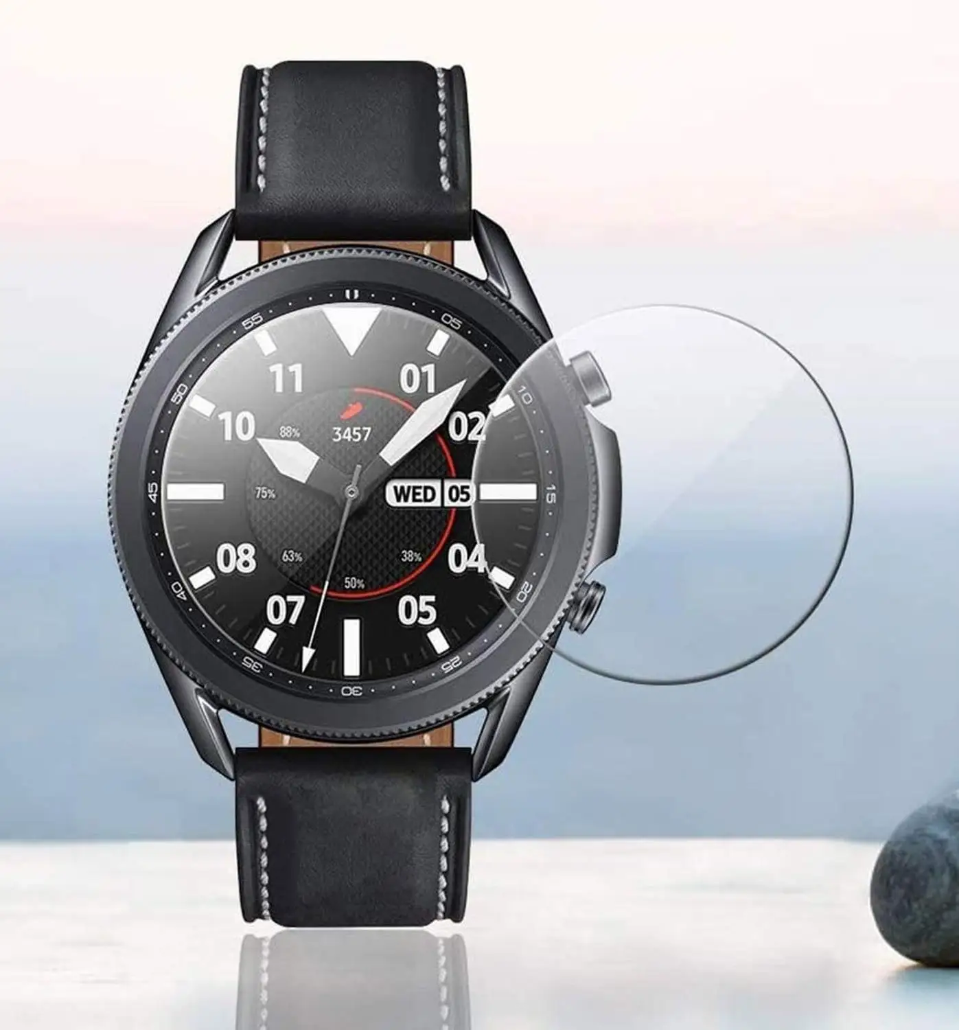Защита экрана для Samsung Gear S3 Frontier/S2/Sport 9H 2.5D закаленная пленка Galaxy Watch 46 мм/42 мм/3 45 мм