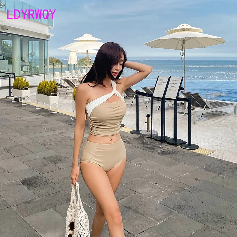 Новинка соблазнительный купальник-бикини LDYRWQY в японском и южнокорейском стиле с