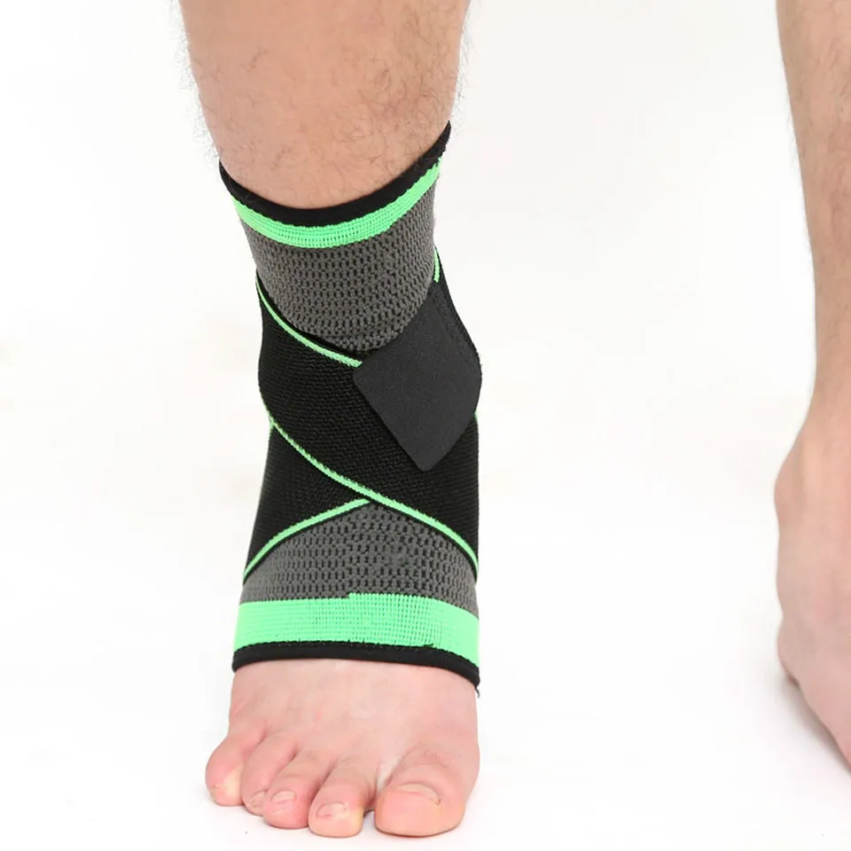 1 шт. эластичный бандаж поддержка лодыжки протектор для спорта тренажерный зал
