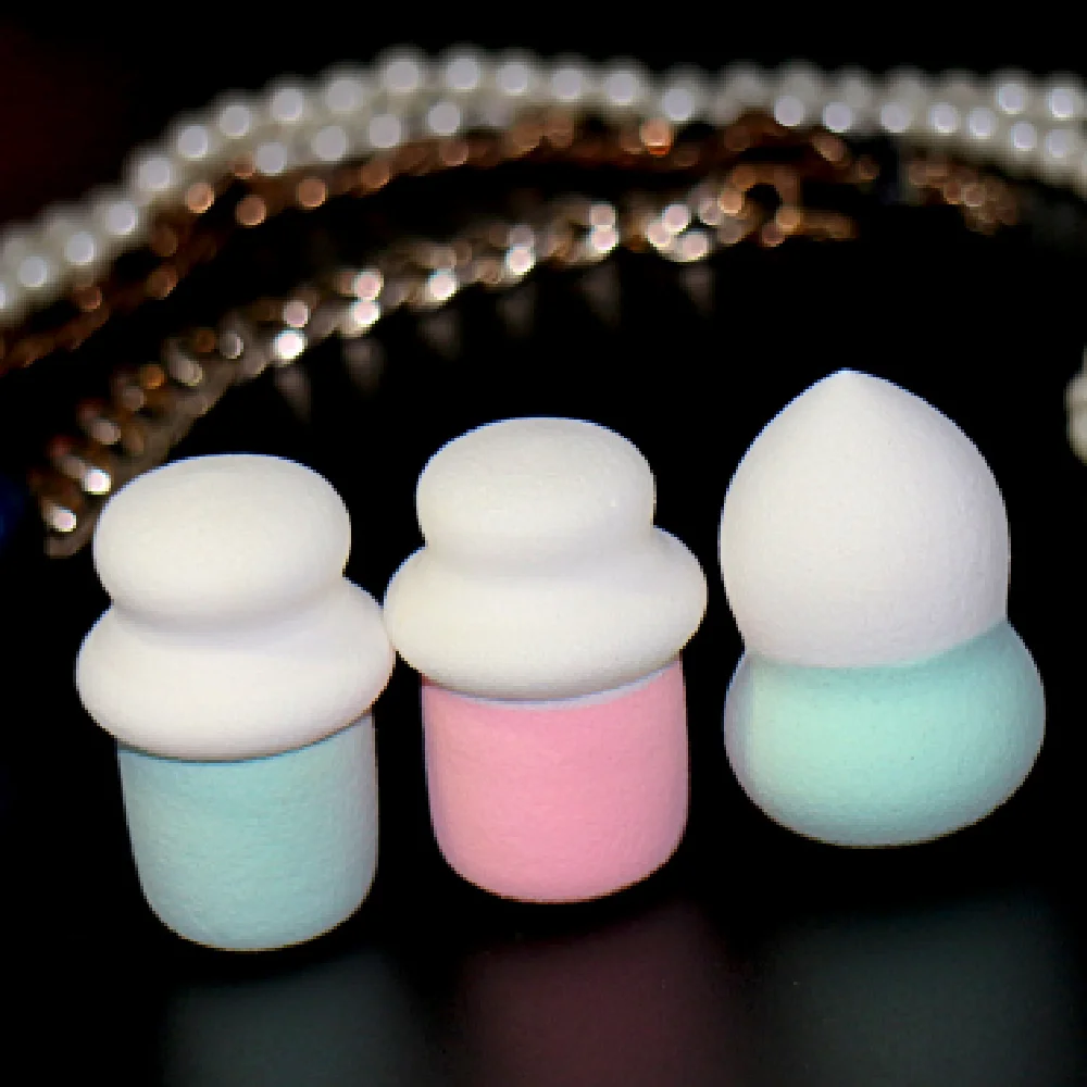 3pcs/box Makeup Foundation Cosmetic Puff Flawless Powder Smooth Sponge Esponja Maquiagem |