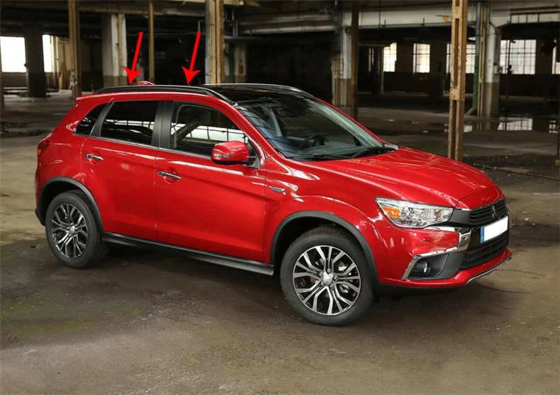Багажник на крышу из алюминиевого сплава для Mitsubishi ASX или RVR 2010-2020 рейки багажники