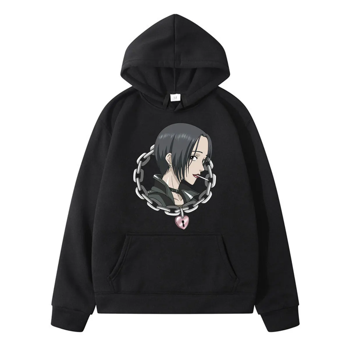 

Fashion Manga Japanese Anime Nana Osaki Long Sleeves Mens Jacket Cotton Hoodies Streetwear Tops Costume Harajuku Pullover Male