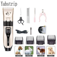 dog hair trimmer electrical pet professional grooming machine tool usb rechargeable shavers hair cutter cat dog haircut clipper