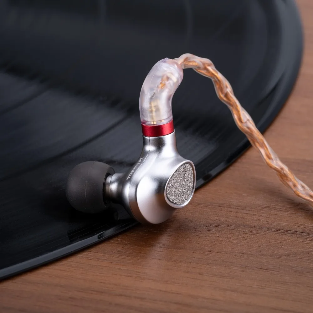 TINHiFi P2 наушники-вкладыши с плоской диафрагмой и монитором Hi-Fi Музыкальная