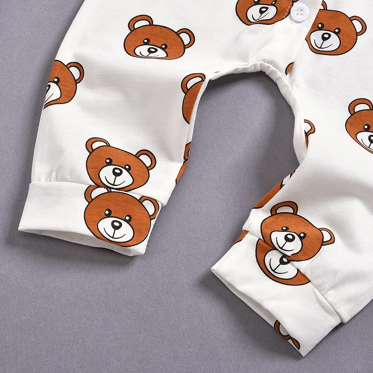 Детский комбинезон с длинным рукавом принтом |