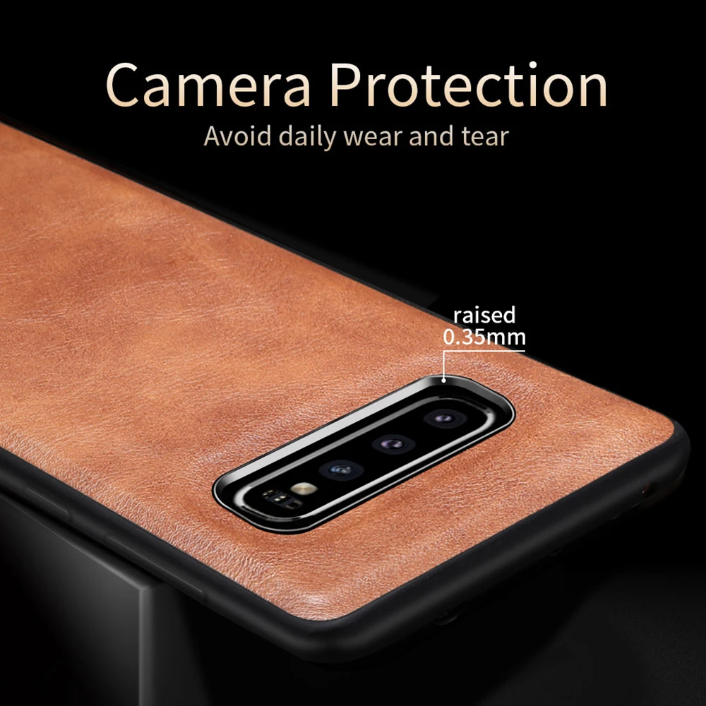LLZ. COQUE, ультратонкий кожаный чехол премиум класса, защитный чехол для samsung Galaxy S10e S9 S10 Plus Note 9, чехлы, чехлы