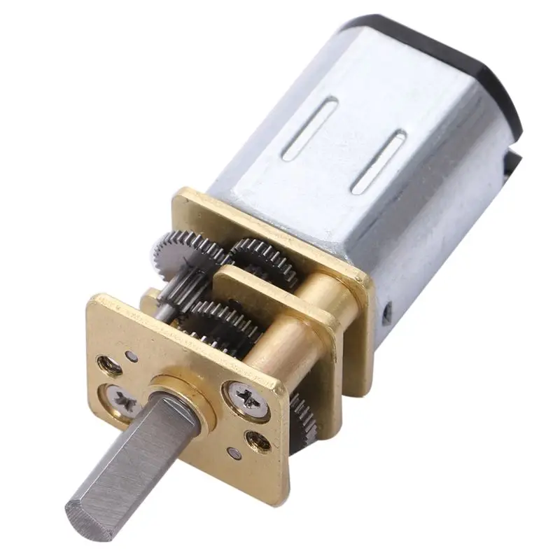 DC 12V 60RPM Высокий крутящий момент 3 мм вал Dia низкая скорость припоя Коробка передач