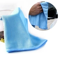 80 hot sale car microfiber glass cleaning towel polishing window windshield washing cloth