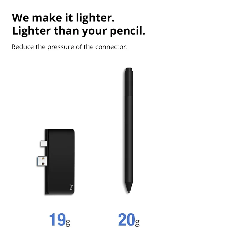 ISky для Microsoft Surface usb хаб док станция HDMI Pro5 Pro6 USB DP порт расширится до 4K Pro2017 Pro