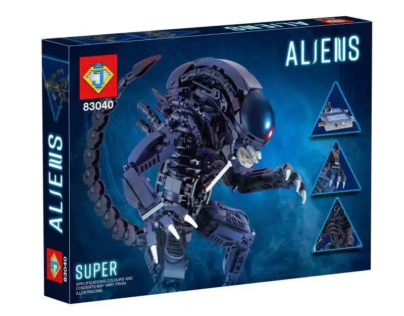 

XINGBAO 04001 Genuine Movie Series The Alien Robot Set Educational Building Blocks Bricks Bricks Birthday Gifts For Kids