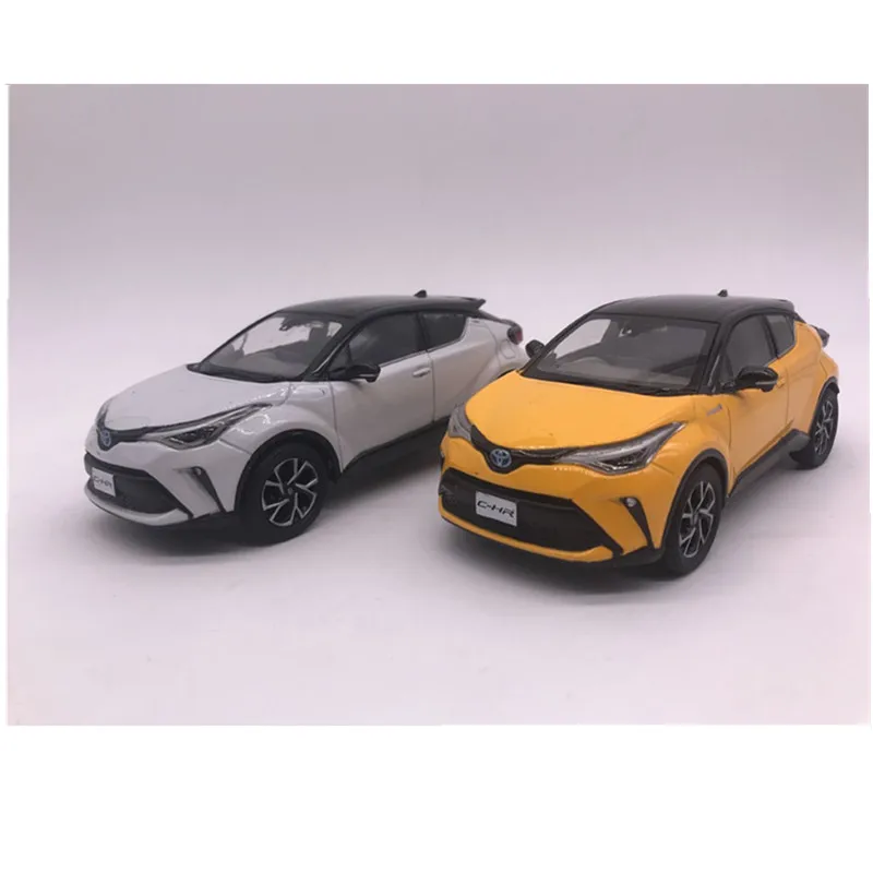 Дефектная модель автомобиля без коробки 1:30 Toyota 2018 CHR SUV коллекция моделей