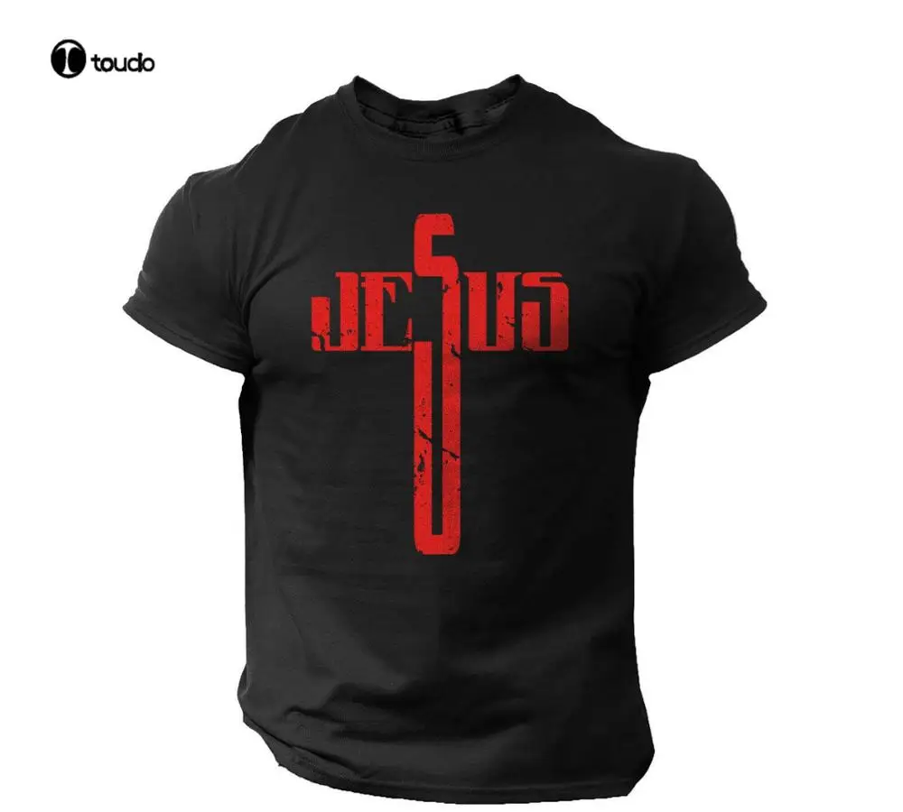 

Jesus Cross T-Shirt Christian Men/Women Religious Tee