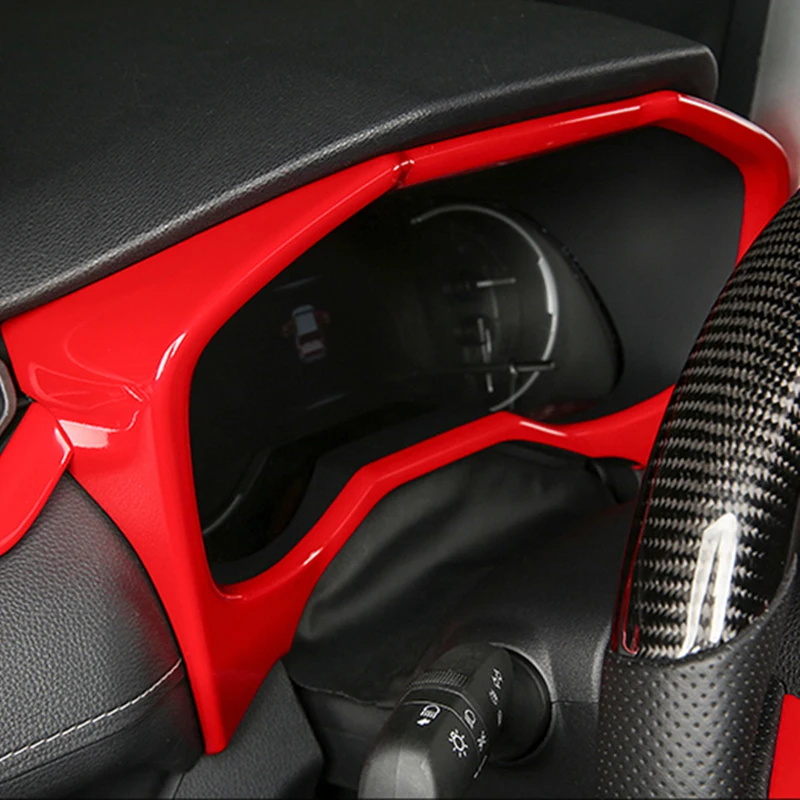 

For Toyota RAV4 XA50 2019-2021 Colorful Dashboard Display Panel Frame Decoration Cover Trim Car Styling