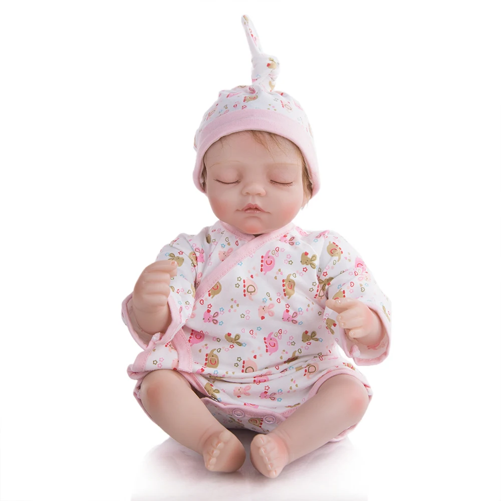 Новое поступление 42 см Reborn Baby куклы реалистичные Спящая девочка Boneca реборн