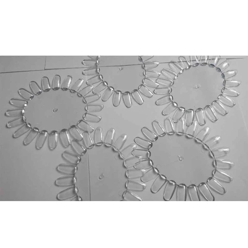 Форма для макияжа круглые Типсы нейл-арта акриловый дисплей декоративные