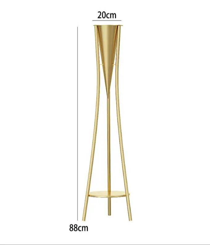 

Nordic flower rack living room floor type simple multi-storey indoor storage flower rack balcony succulent rose flower rack