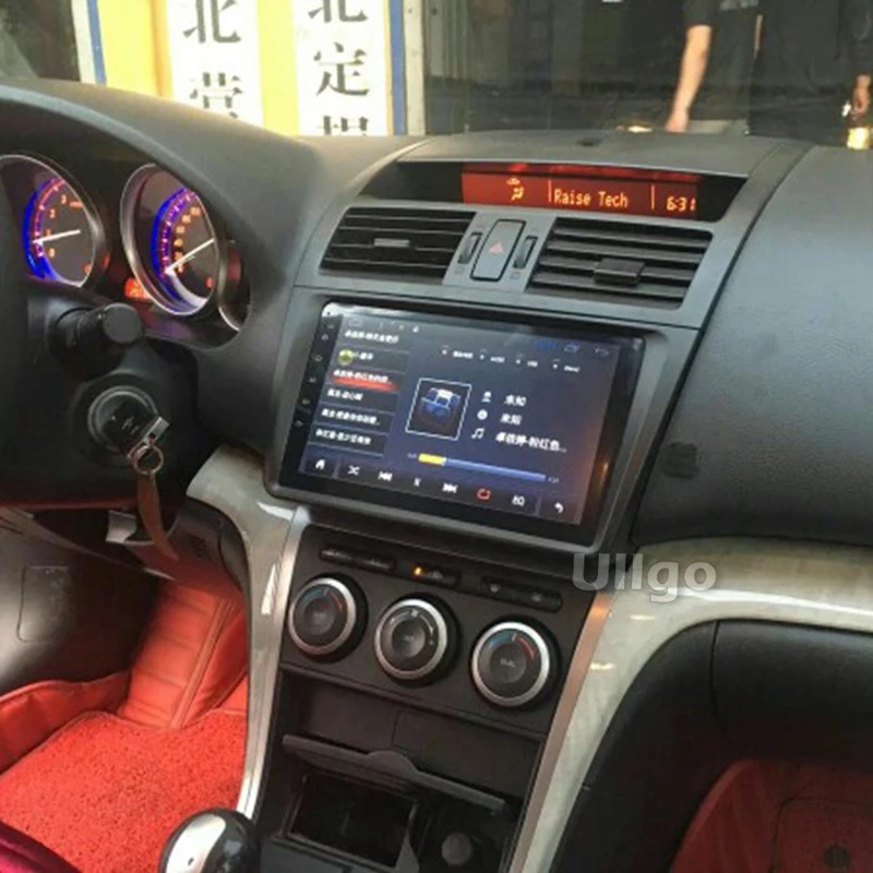 9 дюймов Восьмиядерный Android автомобильный головный блок для Mazda 6 2008 2012 Авторадио