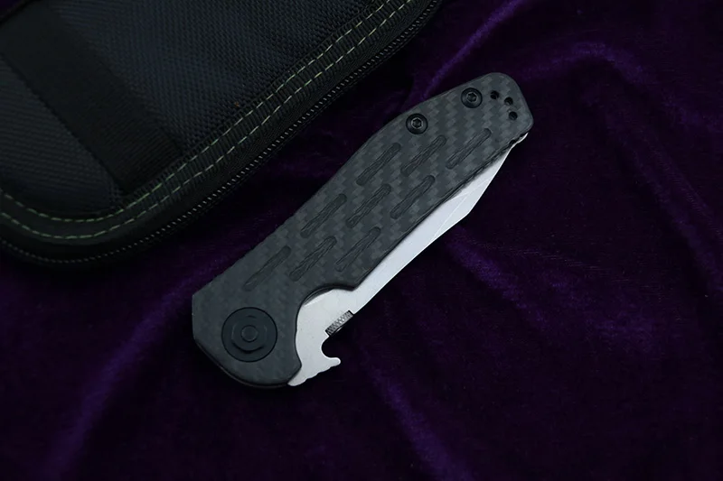 Складной нож LEMIFSHE ZT0630 многофункциональный клинок из углеродного волокна и