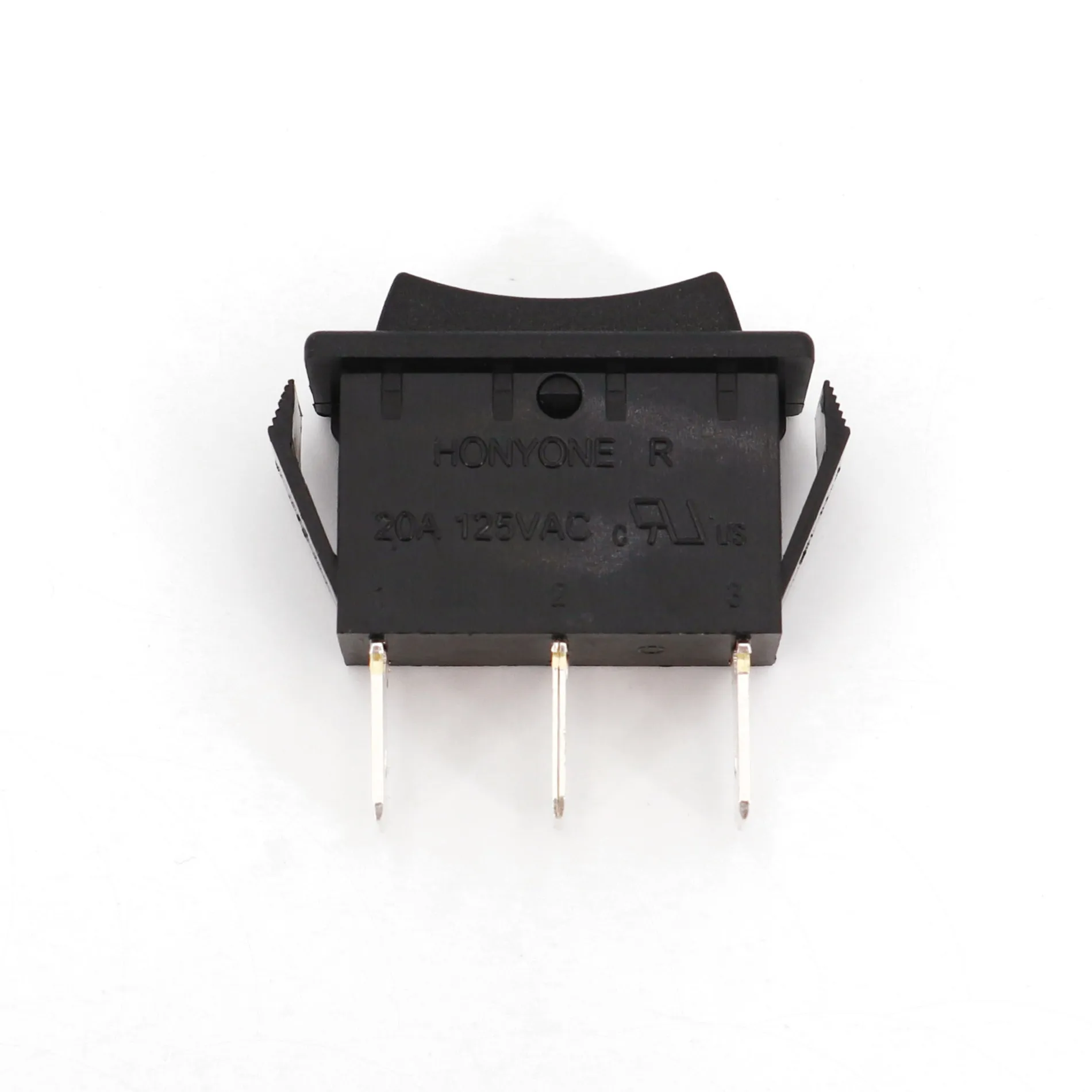 5Pcs Black 32x14mm High Current 3Pin 3-Way SPDT Rocker Switch 20A/125VAC | Обустройство дома