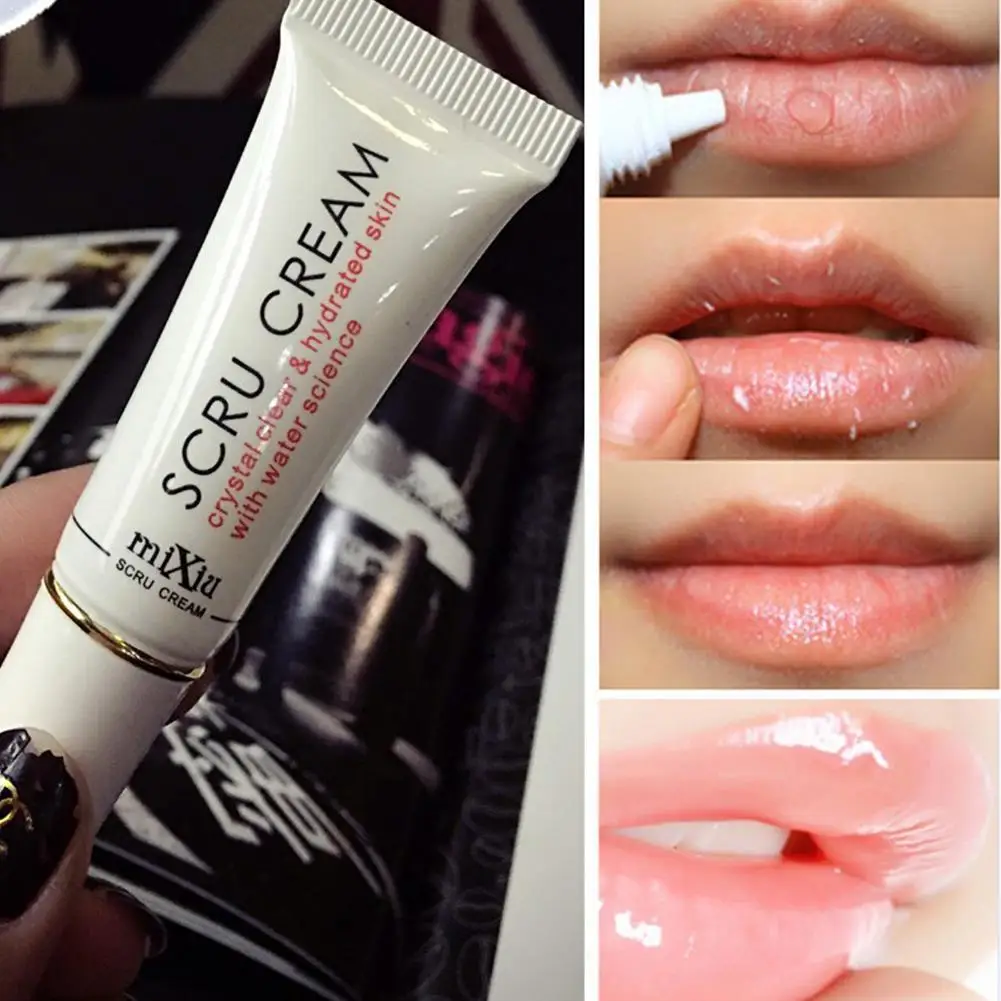 Propolis Lip Scrub Cream Moisturizing Nourishing Lip Cream Care Repair Dead Makeup Lip Balm Gel Exfoliating Skin Remove Lip N9T9
